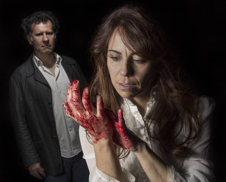 Joca Andreazza e Paula Cohen em Invasores Joca Andreazza e Paula Cohen em Invasores