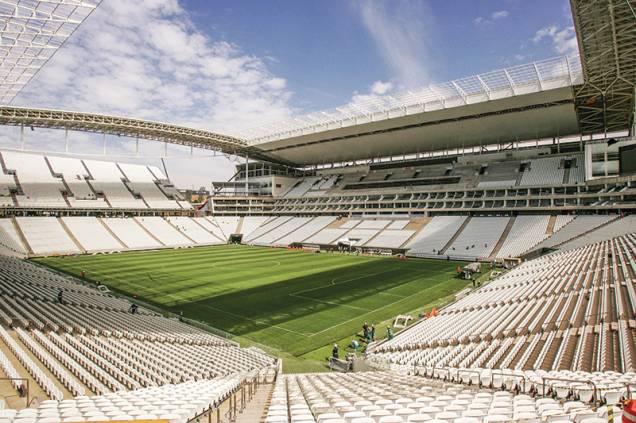 Estádio será palco da abertura do Mundial Estádio será palco da abertura do Mundial