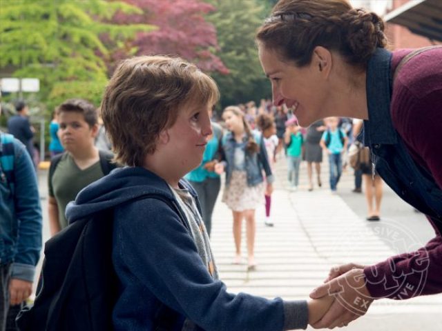 Jacob Tremblay aparece irreconhecível em foto do filme ‘Extraordinário’