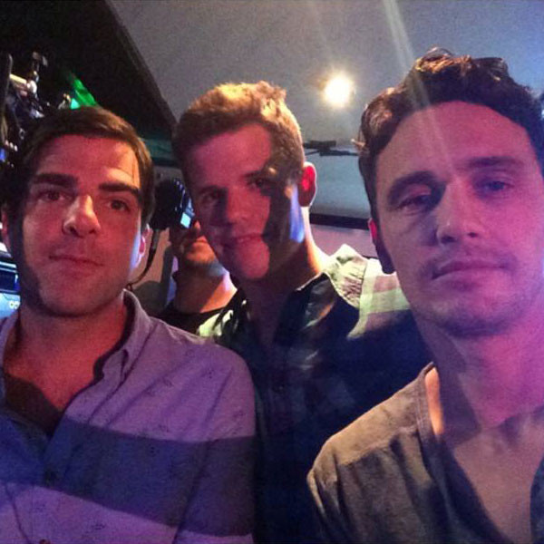 James Franco e Zachary Quinto vão fazer cena de sexo a três com ator de Teen Wolf