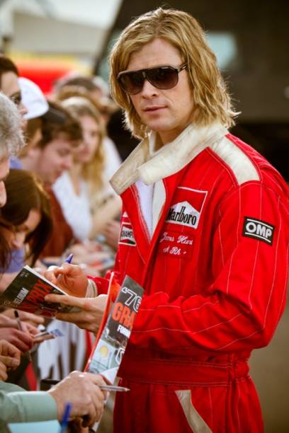 Rush - No Limite da Emoção:  James Hunt (Chris Hemsworth)