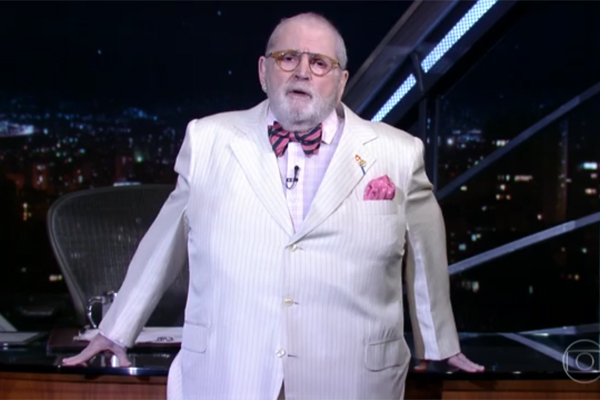 Com mensagem para Silvio Santos e emoção, despedida de Jô Soares comove a web