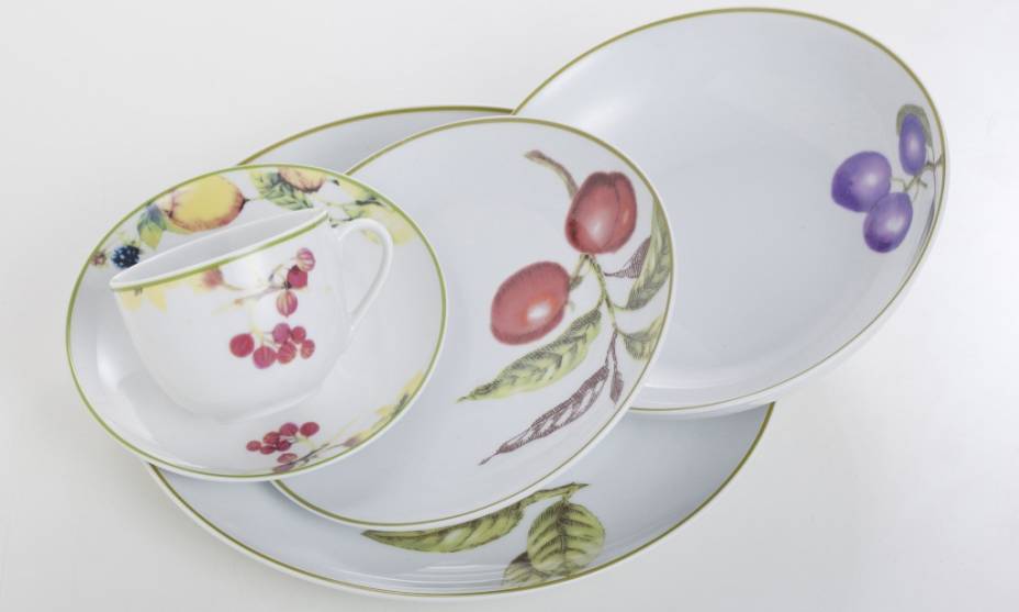 Jogo de porcelana, da Arpège Jogo de porcelana, da Arpège