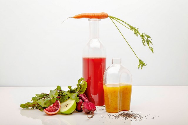 Sucos prensados a frio equivalem a refeições leves