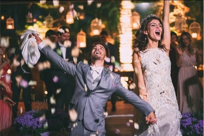 Saiba os detalhes do casamento de Junior Lima e Monica Benini, realizado no último sábado (25)