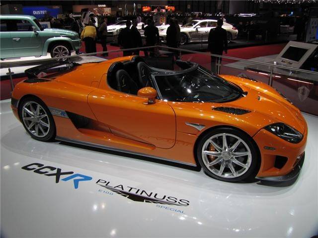 Koenigsegg CCXR E100 Platinuss Special