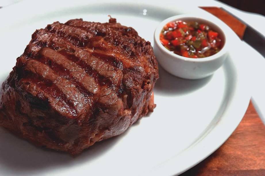 Ojo de bife do La Arena Parrilla, em Cerqueira César Ojo de bife do La Arena Parrilla, em Cerqueira César