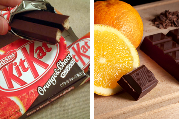 7) Laranja e Chocolate &mdash; n&atilde;o conseguimos imaginar como esse sabor n&atilde;o pode dar certo