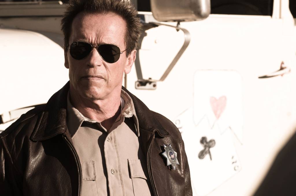 O Último Desafio: o xerife Ray Owens (Arnold Schwarzenegger) O Último Desafio: o xerife Ray Owens (Arnold Schwarzenegger)