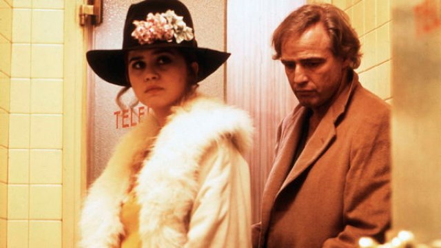 Maria Schneider e Marlon Brando em cena de 'O Último Tango em Paris'