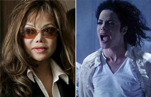 Bizarrice do dia: La Toya diz que ouve o espírito do irmão Michael Jackson sapatear