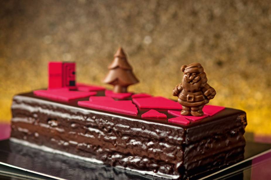 le carr&eacute;, com dez camadas
de chocolate