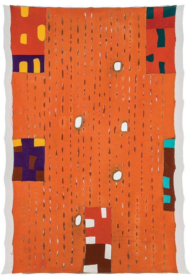 Os Rios por Meu Fluido Entrego Meu Coração: a obra ocupa o 4º andar da Estação Pinacoteca Os Rios por Meu Fluido Entrego Meu Coração: a obra ocupa o 4º andar da Estação Pinacoteca