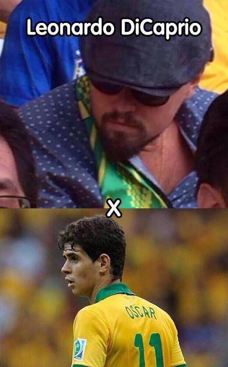 Foto de Leonardo DiCaprio na Arena Coritnhians circula o mundo e vira meme