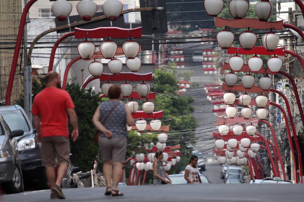 Público festeja a chegada do Ano Novo Chinês em SP