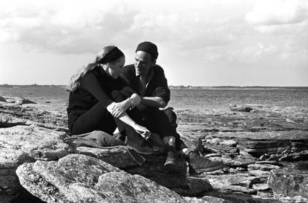 Liv Ullmann e Ingmar Bergman: bastidores da gravação de Persona Liv Ullmann e Ingmar Bergman: bastidores da gravação de Persona