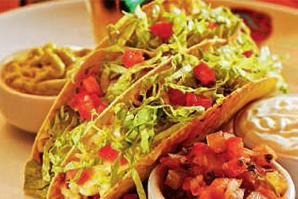 Taco de carne desfiada Taco de carne desfiada