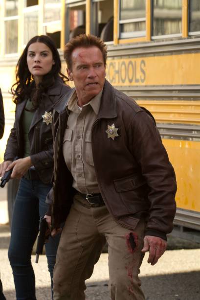 O Último Desafio: Jaimie Alexander,Schwarzenegger: juntos para enfrentar um traficante O Último Desafio: Jaimie Alexander,Schwarzenegger: juntos para enfrentar um traficante