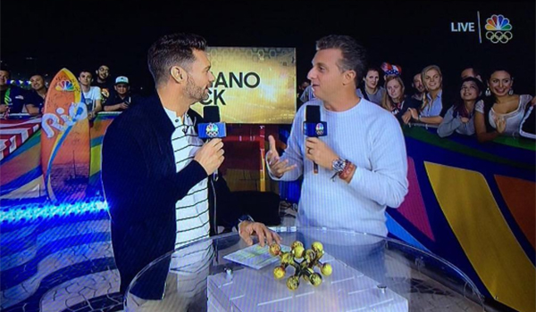 Luciano Huck faz reclamação antes de participar de programa de TV americano