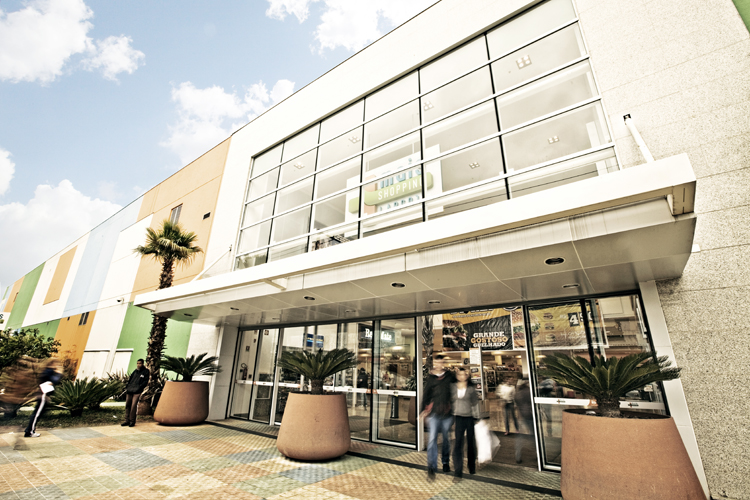 Fachada do shopping Fachada do shopping