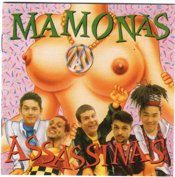 Mamonas Assassinas: capa do primeiro e único disco lançado em 1995 Mamonas Assassinas: capa do primeiro e único disco lançado em 1995