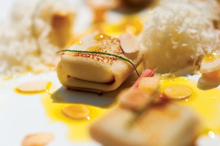 Falsos tortéis de pupunha com abóbora