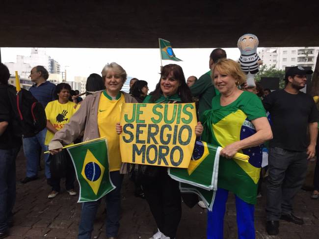 Manifestantes Paulista