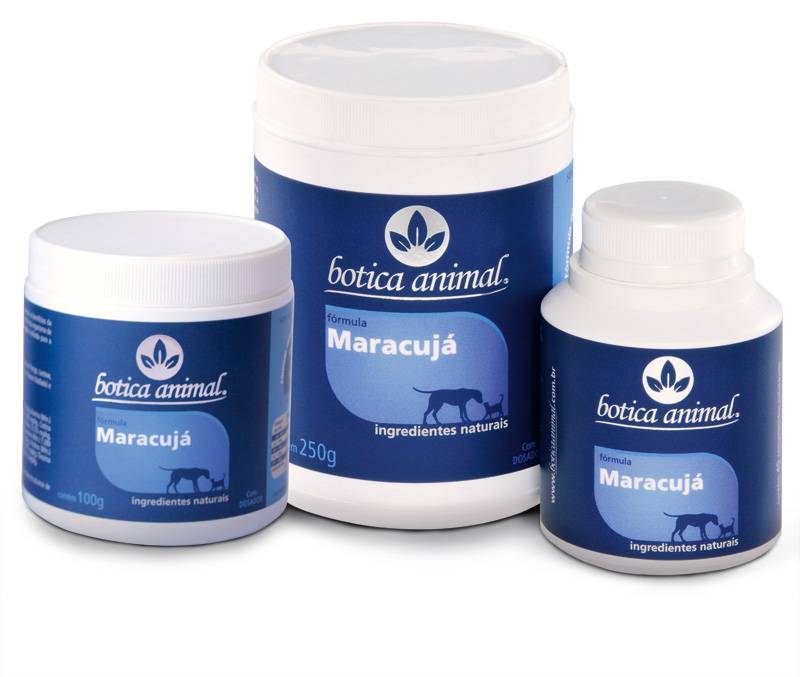 Empresa de fórmulas naturais oferece composto de maracujá para acalmar cães e gatos