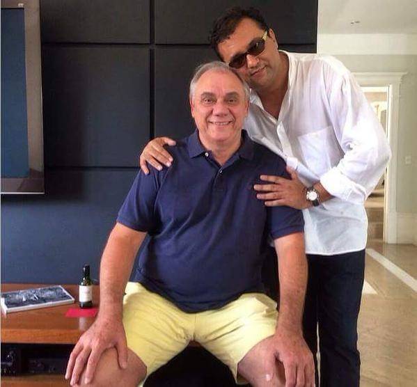 Marcelo Rezende, Geraldo Luis e um espelho de cocaína? Esta foto não é exatamente o que parece ser