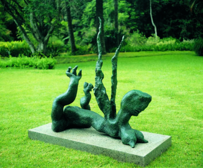 Maria Martins, Glèbe-ailes, 1944; bronze