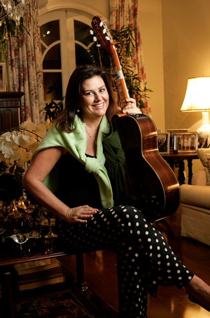 Maria Pia Trussardi no comando do Show de Talentos