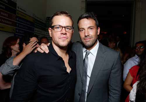 Matt Damon defende o amigo Ben Affleck das críticas por novo Batman e garante: “Não serei o Robin”