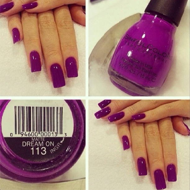 O novo esmalte queridinho do salão: Dream On, da Sinful Colors