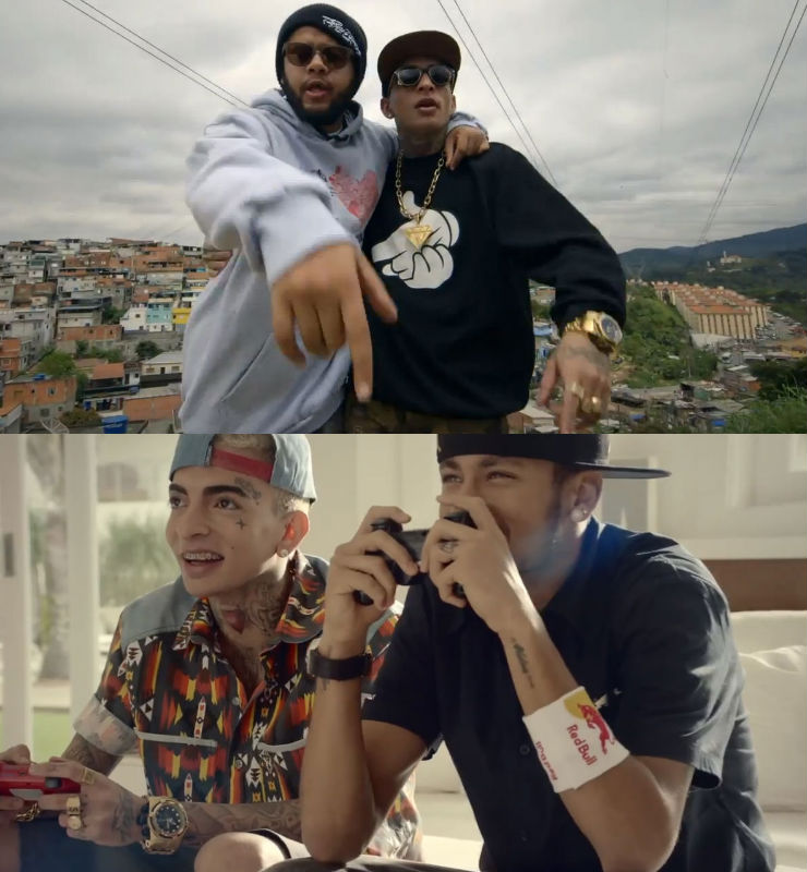 MC Guimê lança clipe com participação de Neymar e Emicida