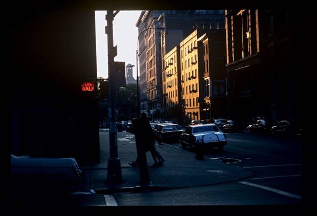 Foto colorida clicada em Nova York: registros dos anos 60 Foto colorida clicada em Nova York: registros dos anos 60