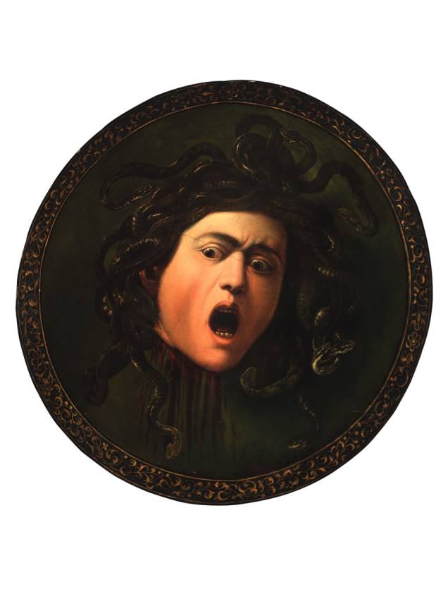 Caravaggio e Seus Seguidores reúne obras do grande pintor barroco, como a Medusa Murtola Caravaggio e Seus Seguidores reúne obras do grande pintor barroco, como a Medusa Murtola