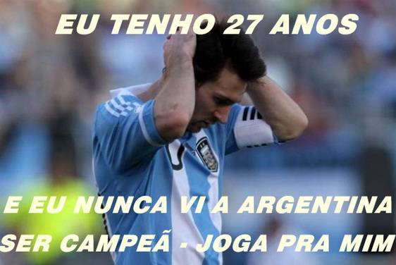Derrota da Argentina vira piada na internet; confira os melhores memes