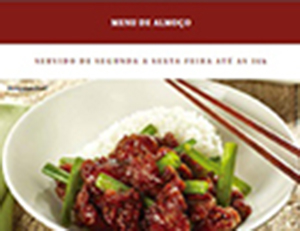 MENU DE ALMO&Ccedil;O