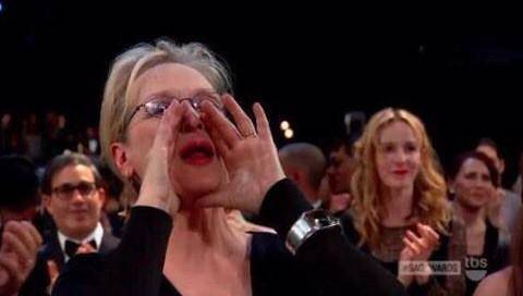 Meryl Streep indignada rouba a cena e vira meme durante cerimônia do Oscar