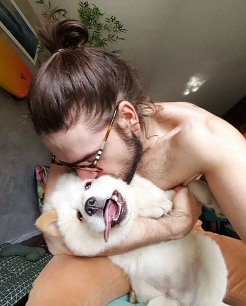 Meu Pet: Osmar e seu chow-chow Caetano