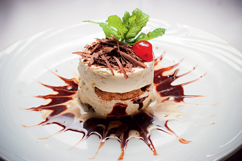 O tiramisu é uma boa opção doce O tiramisu é uma boa opção doce