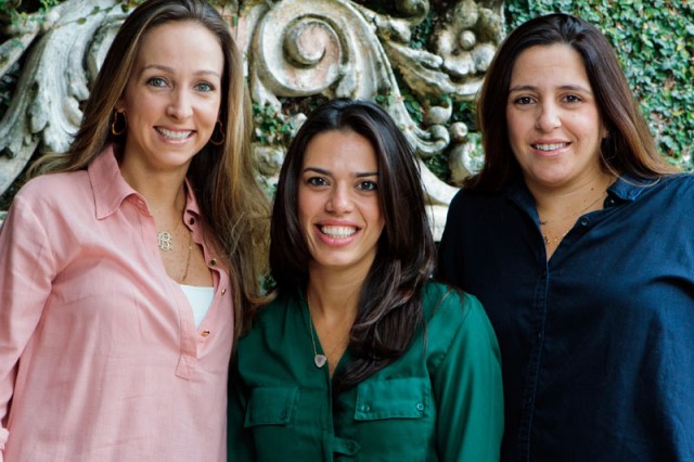 Edda Ugolini, Gizella Luglio e Elisa Tavares