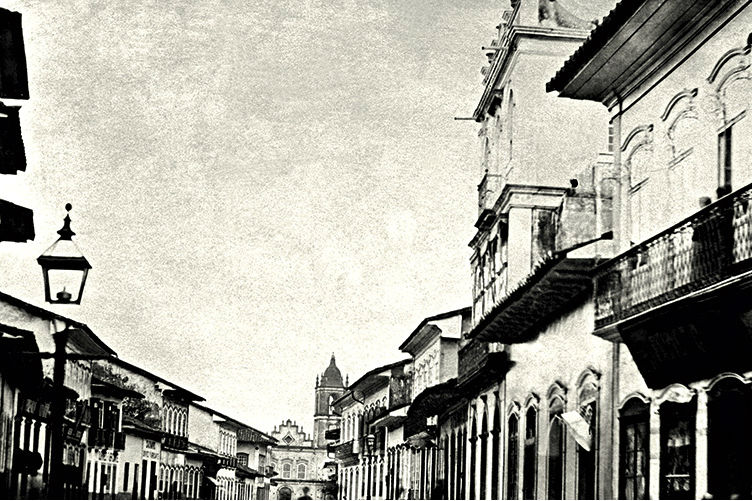 Rua do Rosário (atual Rua 15 de Novembro), no Centro, em registro de 1862: agradável passeio pela história Rua do Rosário (atual Rua 15 de Novembro), no Centro, em registro de 1862: agradável passeio pela história