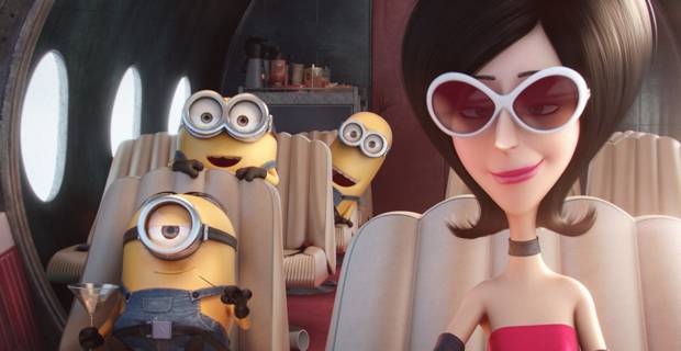 No segundo trailer de Os Minions, conheça a vilã Scarlett Overkill