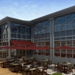 Anexo na lateral do Shopping P&aacute;tio Higien&oacute;polis: entrada independente