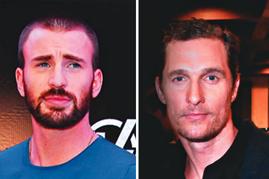 McConaughey e Evans