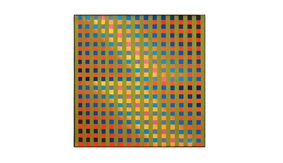 Retícula Corluz 2, de Hermelindo Fiaminghi: experimentos cromáticos Retícula Corluz 2, de Hermelindo Fiaminghi: experimentos cromáticos