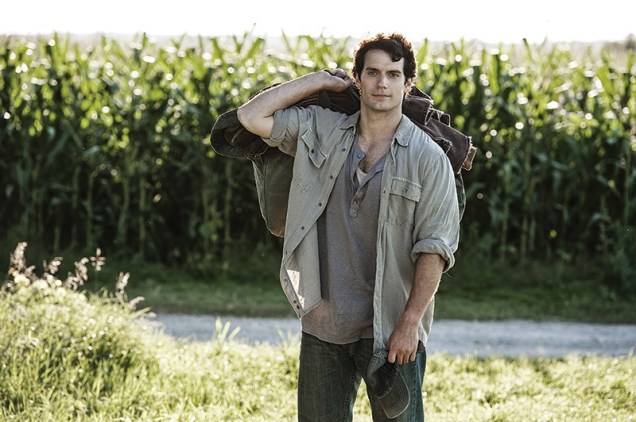 O Homem de Aço: o ator Henry Cavill O Homem de Aço: o ator Henry Cavill