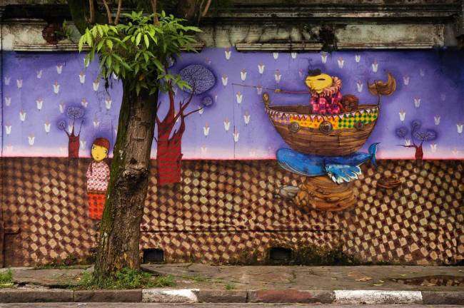 Mural d’OSGEMEOS