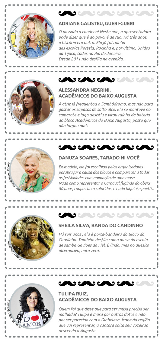 Quem é a musa mais alternativa do Carnaval de rua?